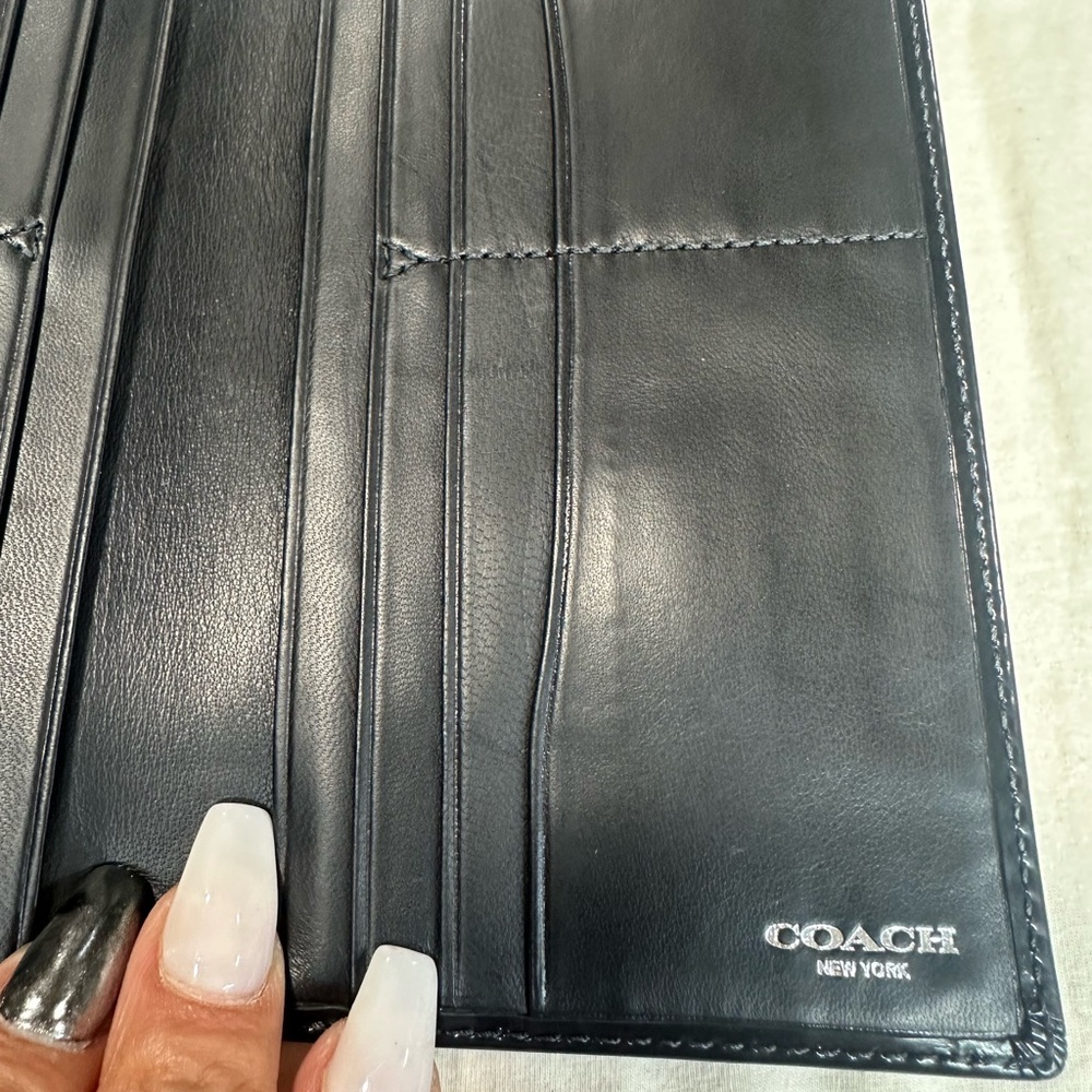 Breast Pocket Wallet Shine  new no tag - Picture 4 of 5